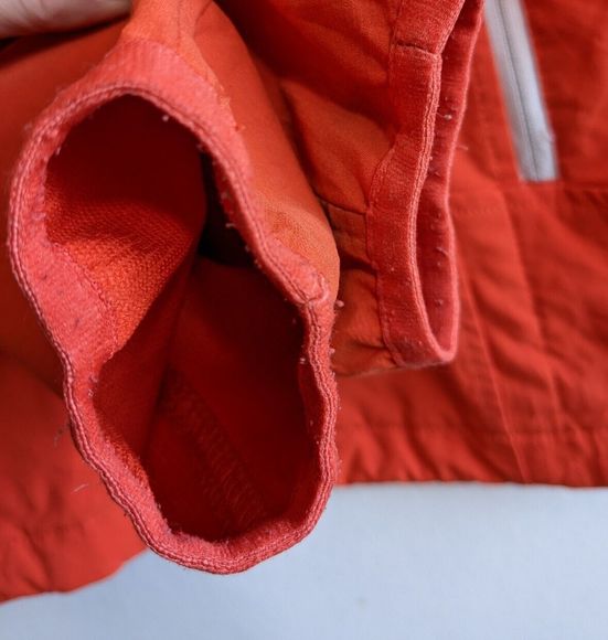 Ladies The North Face Orange Jacket Size Small S 8 10 Lightweight Bright *Faulty - Picture 16 of 16
